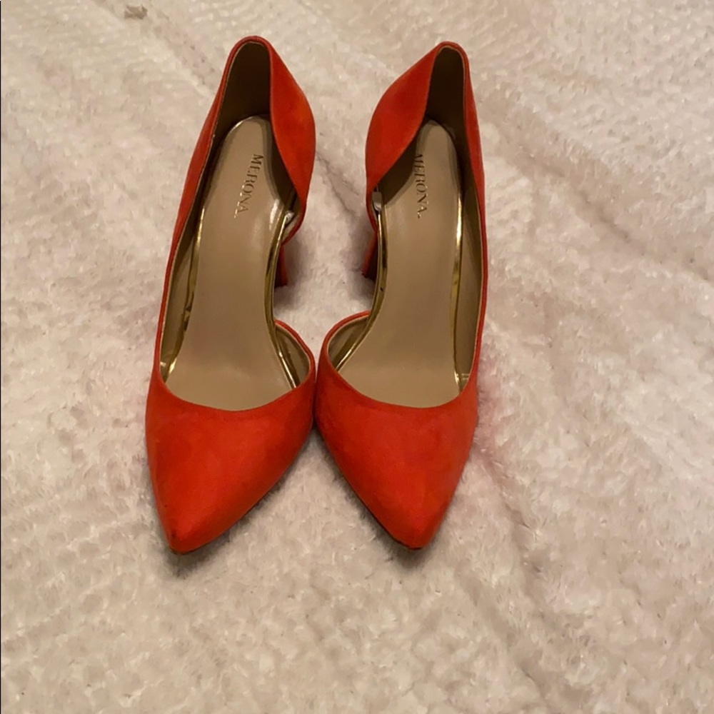 Coral heels